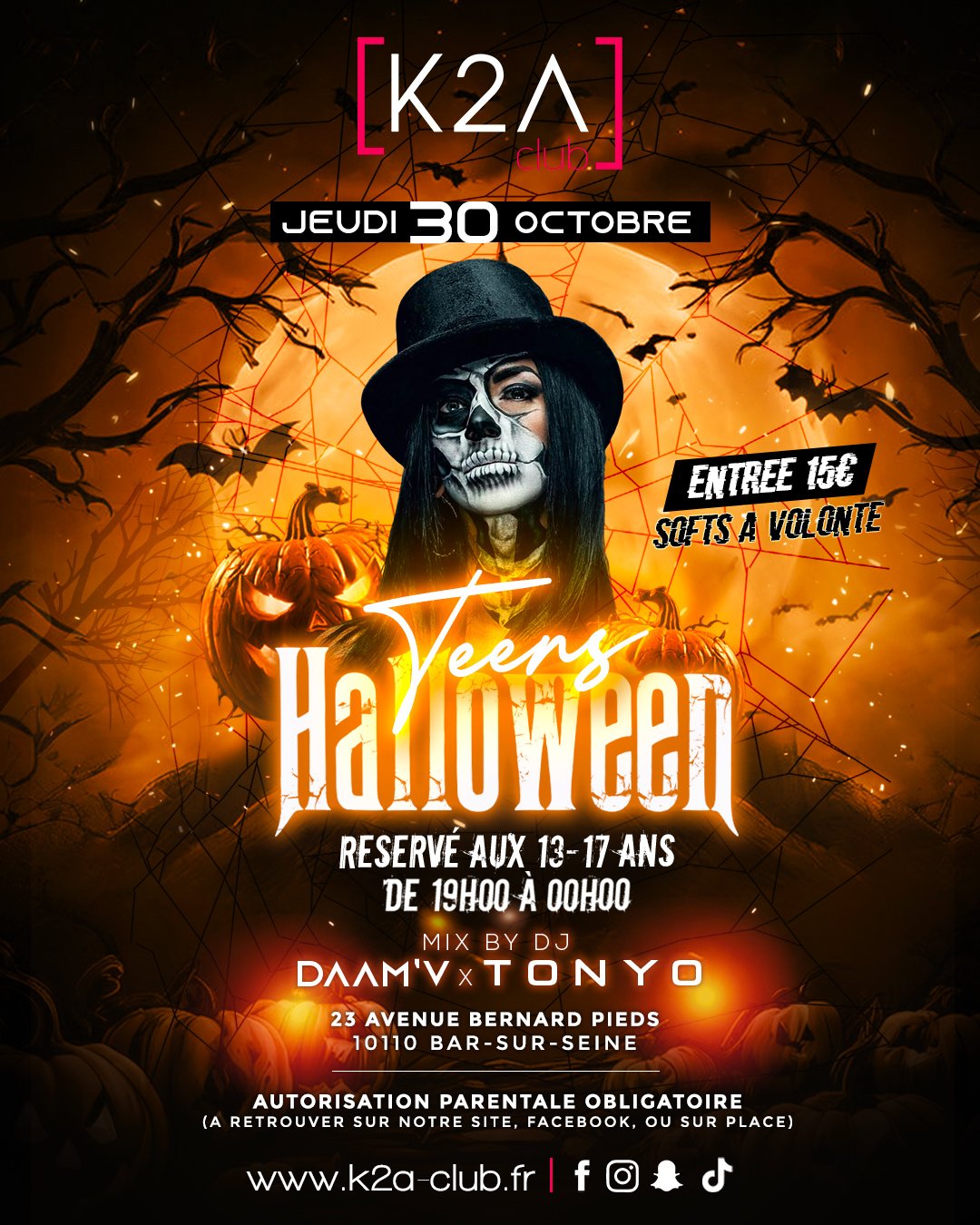 TEENS PARTY HALLOWEEN