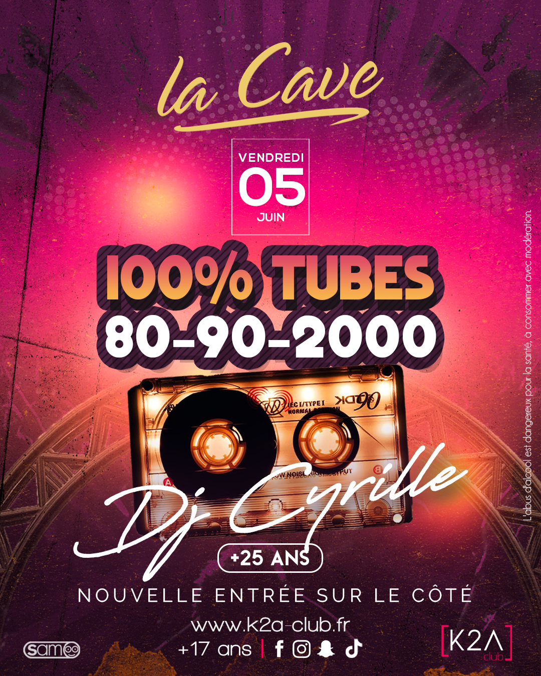 100% TUBES 80 - 90 - 2000 DJ CYRILLE