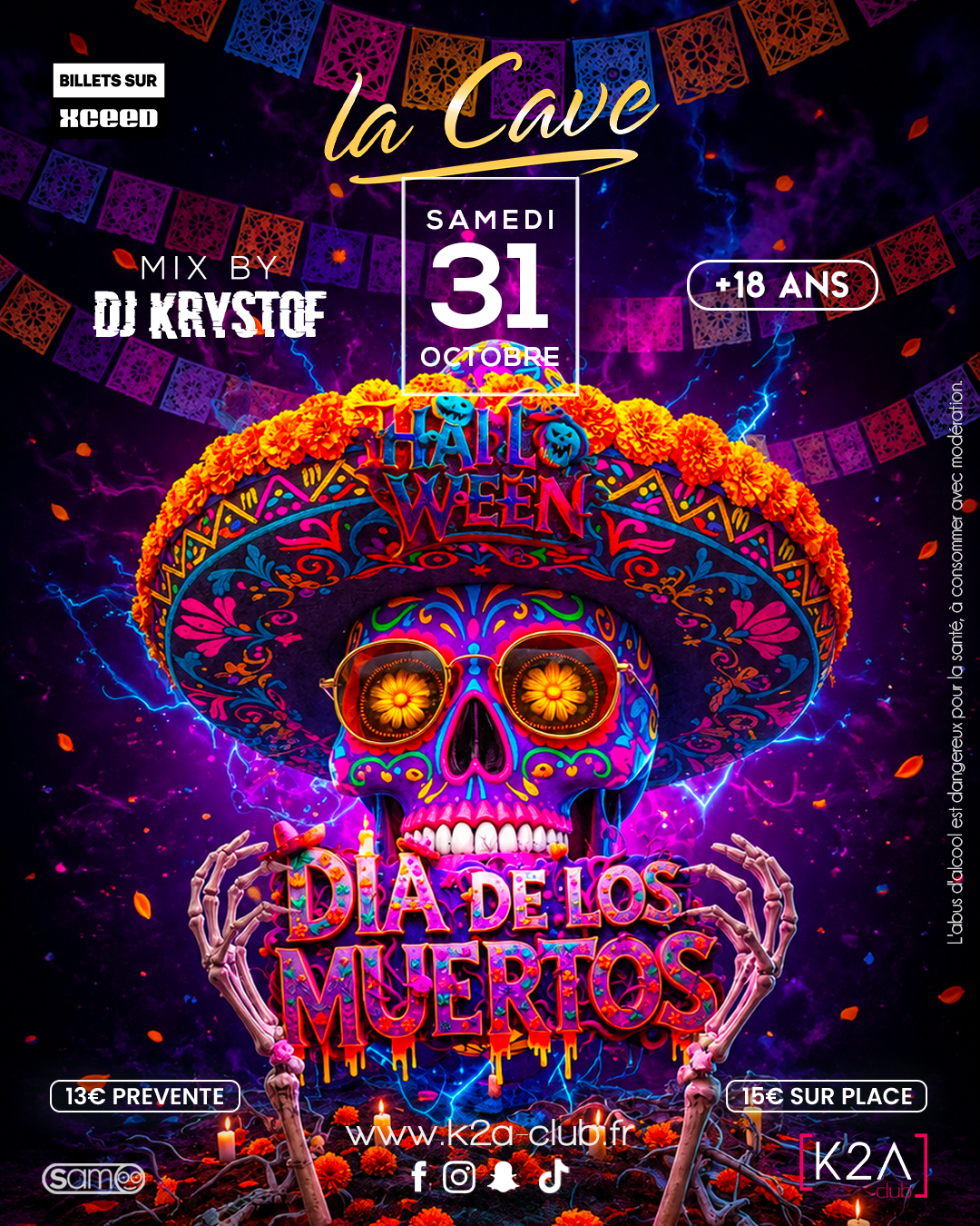Halloween Día de los Muertos